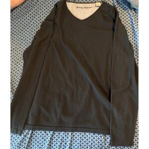 Tommy Bahama V Neck Men's Thicker Sweater Shirt Long Sleeve XL